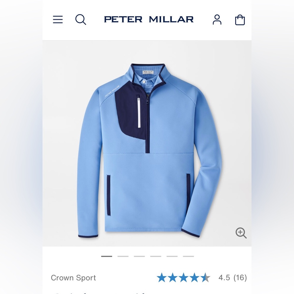 Peter Millar Half-Zip Pullover